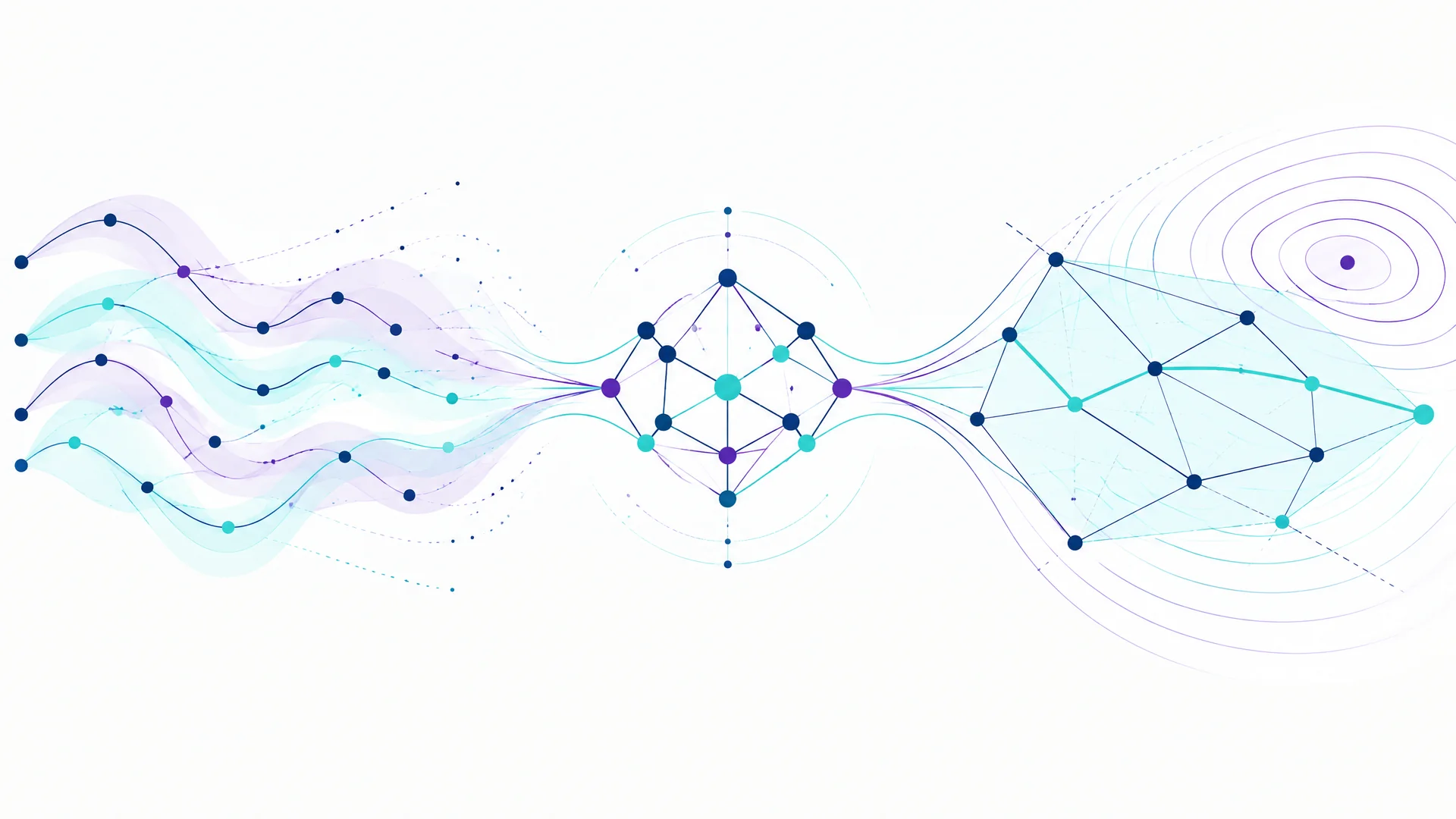 Schematische Gegenüberstellung von KI-Prognosen und mathematischer Optimierung