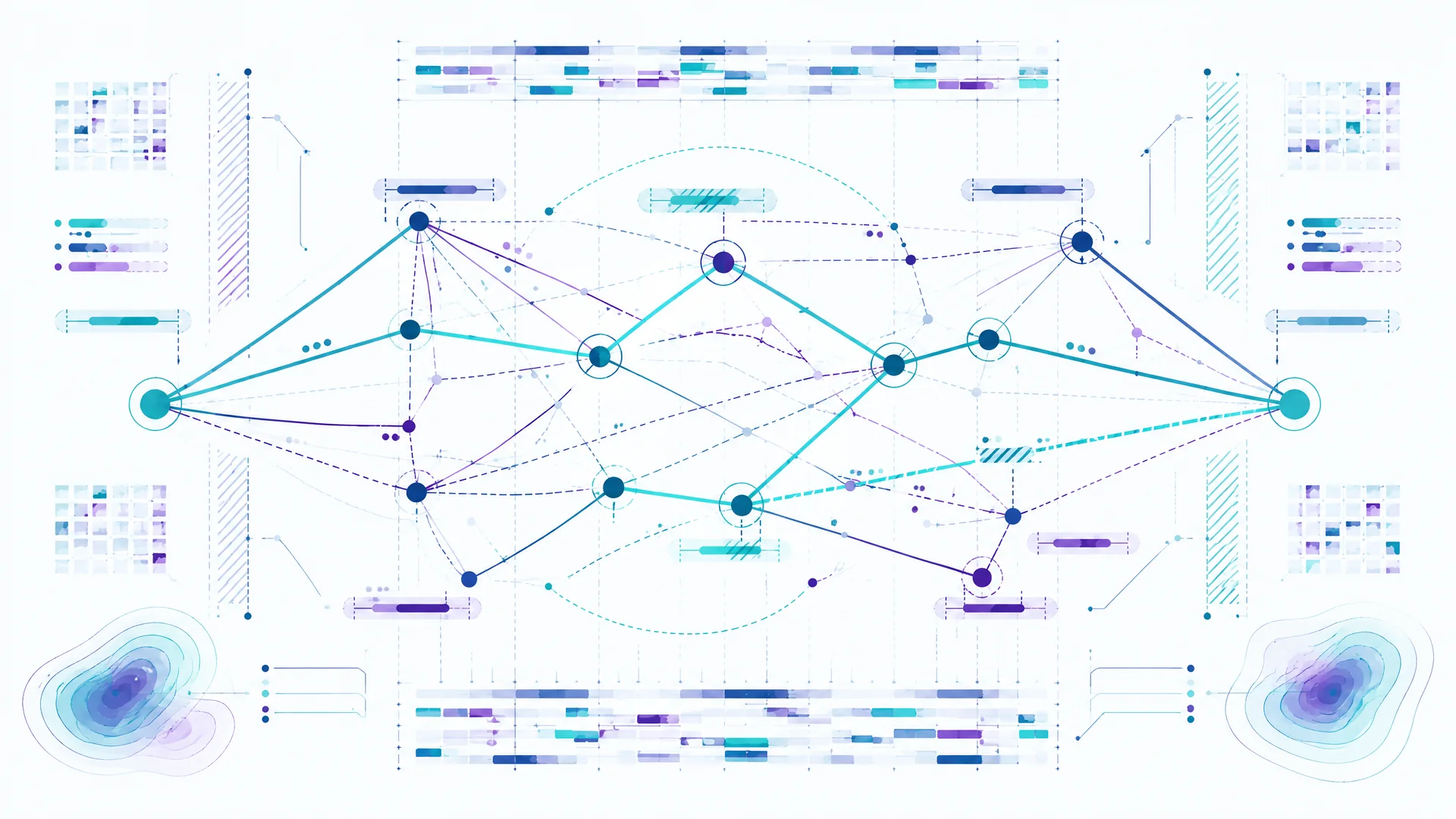 Schematisches Dienstnetz für Zugbegleiter und Bordpersonal